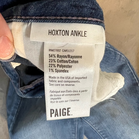 EUG Paige Denim Hoxton Ankle - Picture 4 of 4